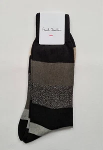 Calze Paul Smith nuove stella misto cashmere chiaro nero/multi - Foto 1 di 2