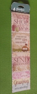 Juego de 4 posavasos de piedra absorbente Highland Graphics Lil Laughs - Imagen 1 de 6