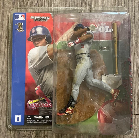 DEADSTOCK McFarlane's MLB Albert Pujols St. Louis Cardinals Action Figure Cover
