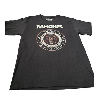 NWT Unisex Youth 1234 Oversized Ramones Classic Seal Graphic T-shirt Size 13/14 - Picture 1 of 7