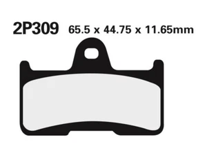PASTILLAS FRENO NISSIN 2P-309GS CF MOTO CF 800 TERRALANDER - Imagen 1 de 1