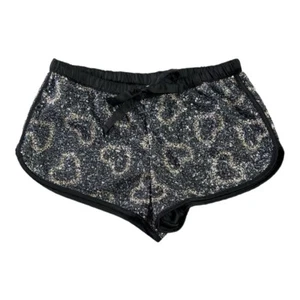 Victoria's Secret Valentines Heart Sequin Shorts Size XS - Picture 1 of 8