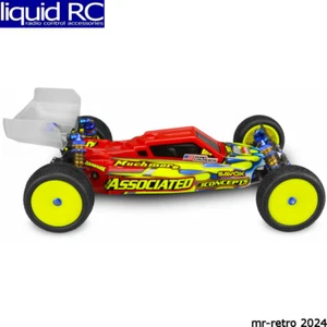 JConcepts 0315L F2 F2 - B6.2 B6.3 body w/ Aero wing (Clear Light) - Picture 1 of 2