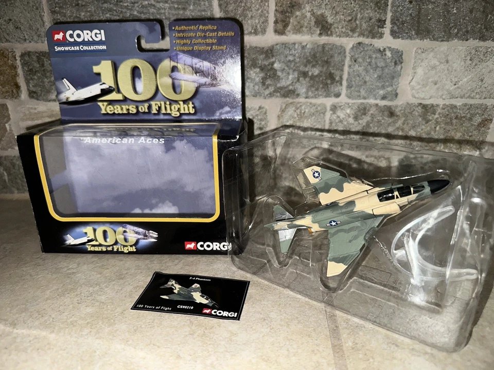 Vtg. 2004 Corgi American Aces #CS90210 F-4 Phantom II Robin Olds "Scat XXVII". - Image 1 of 4
