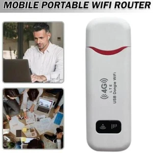1X Unlocked 4G LTE Modem Wireless Router USB Dongle Mobile Broadband WIFI SI❁UK - Photo 1/15