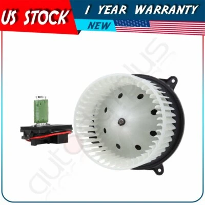 Motor soplador y resistencia HVAC para GMC Sierra 3500 2003-2006 montaje delantero de 3 pernos Foto 1 de 4