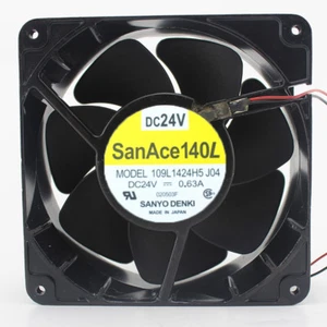 1 PCS SANYO  Fan 109L1424H5J04  DC 24V 0.63A   14050 14CM - Picture 1 of 2