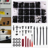 467PCS Car Trim Body Clips Kit Rivet Retainer Door Panel Bumper Plastic Fastener