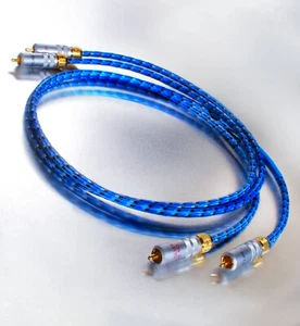 DH Labs Revelation RCA Audio Interconnects 1 meter Pair - Picture 1 of 2