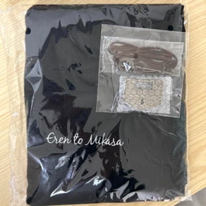 Attack on Titan FLY Mikasa's Scarf Muffler & Eren's Key Set of 2 - Picture 1 of 4