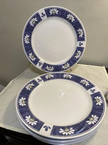 ONEIDA SPRING DAISY SET MIT VIER SPEISETELLERN - Bild 1 von 4