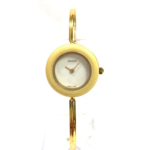 Gucci Change Bezel Quartz Watch 11/12.2 25mm Swiss w/o Bezel From JP 190 6285854 - Picture 1 of 10