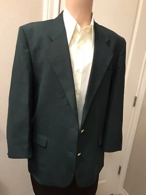 Blazer de golf Hardwick verde vintage años 80 90 para hombre talla mediana Foto 1 de 4