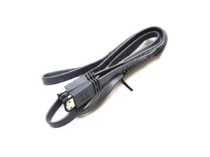 3 FEET ESATA TO ESATA EXTERNAL SERIAL ATA DATA CABLE BLACK E119932-T 2752 - Picture 1 of 3
