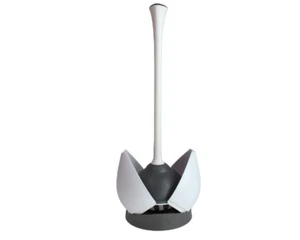 WC Toilet Plunger Hideaway Storage Caddy Holder Cleans Toughest Clogs Bathroom - Picture 1 of 8