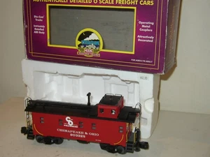 MTH Chesapeake & Ohio Steel Caboose 903328 Illuminated 20-90015F - Picture 1 of 5