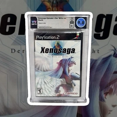 9.8A+ Xenosaga Episode I: Der Wille zur Macht PlayStation 2 PS2 Wata PSA CGC VGA - Image 1 of 4