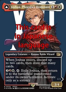 MTG JOSHUA, PHOENIX's DOMINANT 542 FOIL EXC SURGE DOMINANTE DI FENICE FIN X EN - Picture 1 of 1