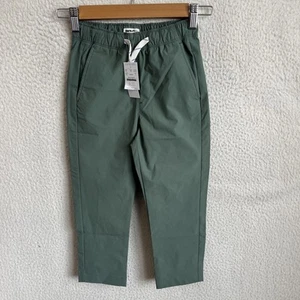 J Crew Crewcuts Boys Tech Pants Size 5 Green - Picture 1 of 4
