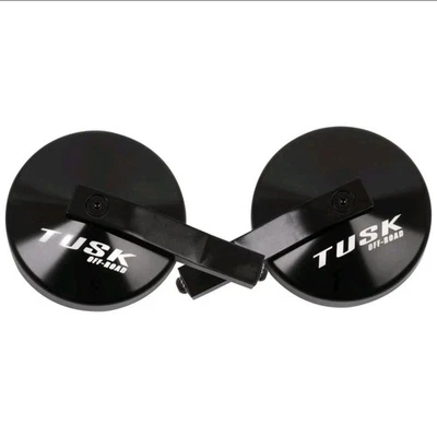 CONJUNTOS DE ESPEJOS RETROVISORES LATERALES IZQUIERDO Y DERECHO UTV REDONDOS TUSK PREMIUM Foto 1 de 4