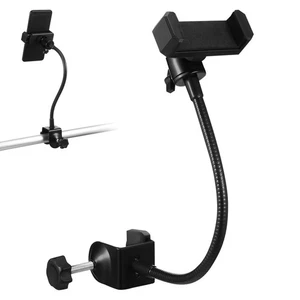 Mobile Phone Holder Handheld Mic Mount Instrument Microphone Stand - Picture 1 of 11