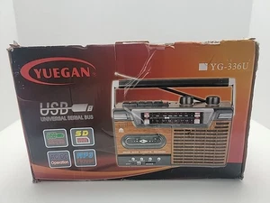 Reproductor de Cassette, Retro Boombox Reproductor de Cassette AM/FM/SW1/SW2 Radio Portátil - Imagen 1 de 2