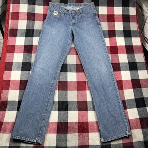 Cinch White Label Jeans Mens 33x38(33x36.5") Relaxed Straight Cowboy*Split Hems - Picture 1 of 14