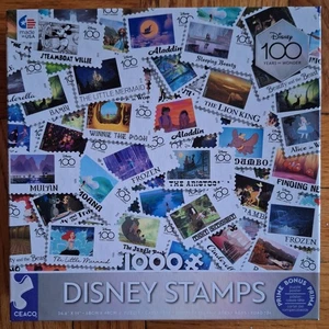 Ceaco, 1000 Teile Puzzle: "Disney Stamps" - Bild 1 von 2