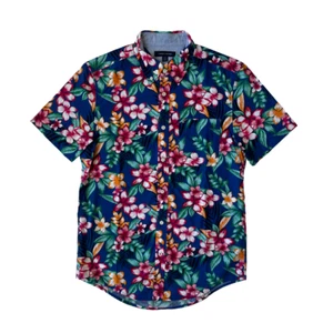 Tommy Hilfiger Men's Floral Pattern Short Sleeve Shirt NWT Free Shipping - Picture 1 of 3