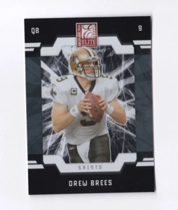 2009 Donruss Elite #60 Drew Brees New Orleans Saints Purdue - Foto 1 di 2