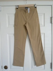 THE CHILDREN'S PLACE boys CHINOS PANTS sz 12 slim straight leg khaki - Picture 1 of 4