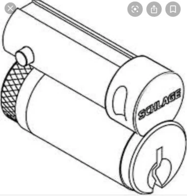 Schlage Commercial FSIC Construction Core 23-030-ICC-622 (EA/1)