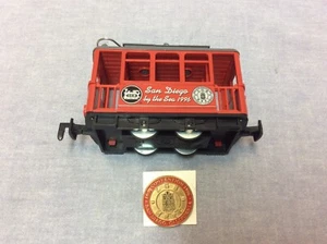 LGB LEHMANN GNOMY 890 LGBMRRC 18th CONVENTION - 1996 SAN DIEGO TROLLEY AND PIN - Picture 1 of 5