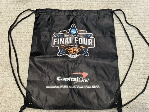 NCAA 2023 Women's Final Four Backpack, Bag, Dallas, Iowa, LSU, VT, USC Cover