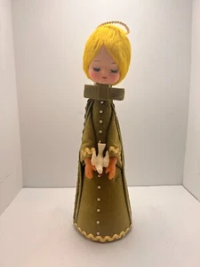 Centro de mesa independiente de paloma ángel rubio arpillera decoración de Navidad 12" - Imagen 1 de 4