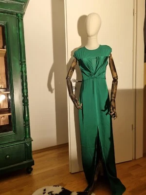 Abendkleid smaragdgrün lang s - Bild 1 von 3