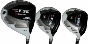 +1" Long Taylor Fit F35 White graphite seniors 10.5 driver 3,5 golf wood set - Picture 1 of 1