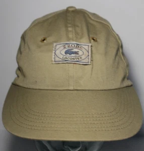 Size 7 1/8 1970s Rare Original Old Vintage Izod Lacoste Hat Cap Made in the USA - Picture 1 of 17