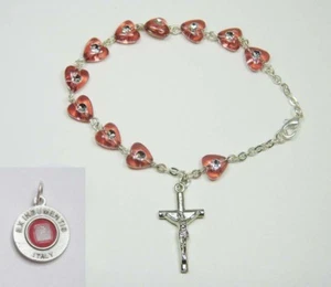 Sparkly Sweetheart Rosenkranzarmband - orange - Bild 1 von 1