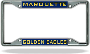 Marco de placa de matrícula Marquette Golden Eagles - Imagen 1 de 1
