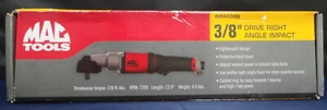 Trinquete de impacto neumático ángulo recto Mac Tools AWA038B 3/8 Dr. 90° TOTALMENTE NUEVO - Imagen 1 de 5