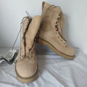 Nuevo con etiquetas Nuevas Botas Tácticas Bates Ejército Combate Templado Talla 5.5 W Impermeable Bronceado - Imagen 1 de 11