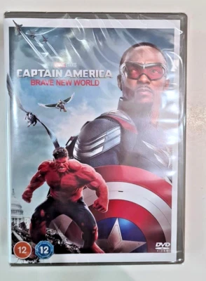 CAPTAIN AMERICA BRAVE NEW WORLD      BRAND NEW SEALED GENUINE UK DVD - Image 1 of 2