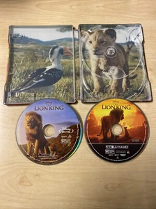 Disney’s The Lion King (4K Blu-Ray/Blu-Ray, 2019, SteelBook) No Digital Code - Picture 1 of 7