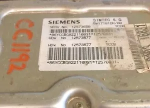 12573650 Cadillac Deville 2000-2003 ecm ecu computer - Picture 1 of 2