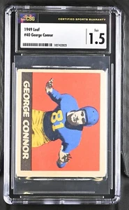 1949 Leaf #40 George Connor Chicago Bears - CSG 1.5 Fair  - Bild 1 von 2