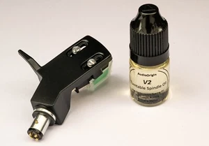 Headshell, AT-VM95E Elliptical Stylus for Audio Technica AT-LPW30TK, AT-LP3XBT - Picture 1 of 7