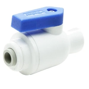Parker PP4VFC6-MG Ball Valve, 1/4" Tube to Female Pipe, Polypropylene, QTY 4 - Picture 1 of 4