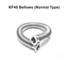 KF40 Normal Type High Vacuum Stainless Steel Bellows Hose Pipe Flange Bellows
