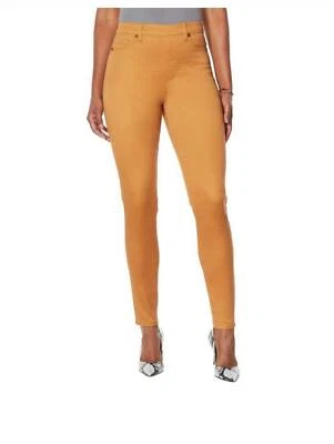 DG2 by Diane Gilman FLEXstretch Denim 5-Pocket Jegging - Fashion Camel L,PXS,P2X - Image 1 of 2